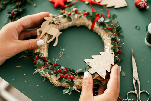 Atelier Couronnes de Noël_Sainte-Maxime