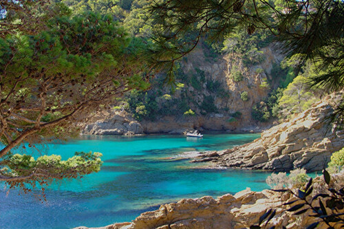 Balade en mer : circuit les Calanques Rayol, Cavalaire 1h10