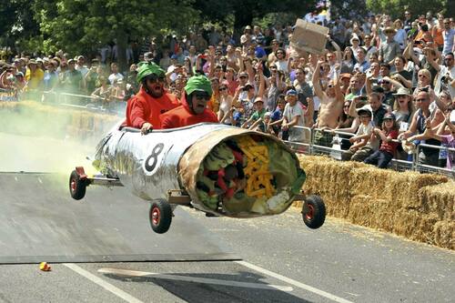 La grimobile : course de caisses à savon_Grimaud