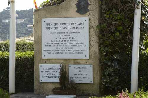 Monument commémoratif du débarquement - Sainte Maxime