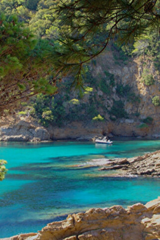 Balade en mer : circuit les Calanques Rayol, Cavalaire 1h10