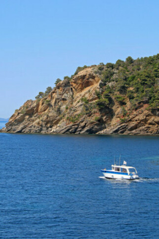 Balade en mer : circuit les Calanques Rayol, Cavalaire 1h10