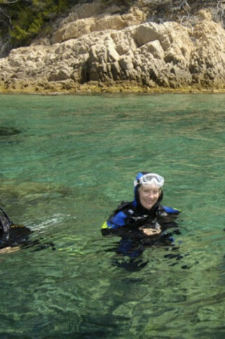 Baptême de plongée à Ramatuelle