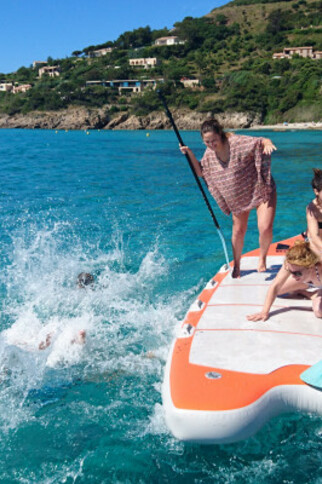 Location de Paddle Géant - Plage de Pampelonne à Ramatuelle