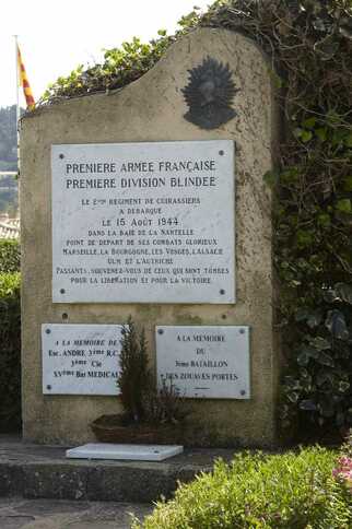 Monument commémoratif du débarquement - Sainte Maxime