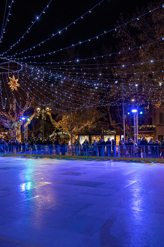 Patinoire à ciel ouvert